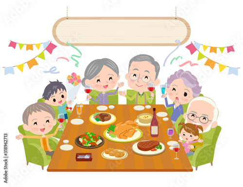 Senior anniversary_Party with senior