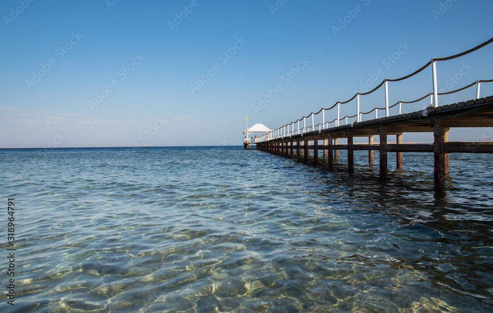 Nabq Bay is a paradise of the mysterious underwater world. This is the northernmost, farthest and most developing part of Sharm. The beach of the Sharm Grand Plaza hotel.