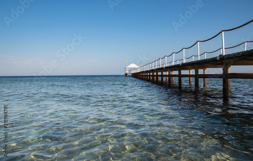 Nabq Bay is a paradise of the mysterious underwater world. This is the northernmost  farthest and most developing part of Sharm. The beach of the Sharm Grand Plaza hotel.