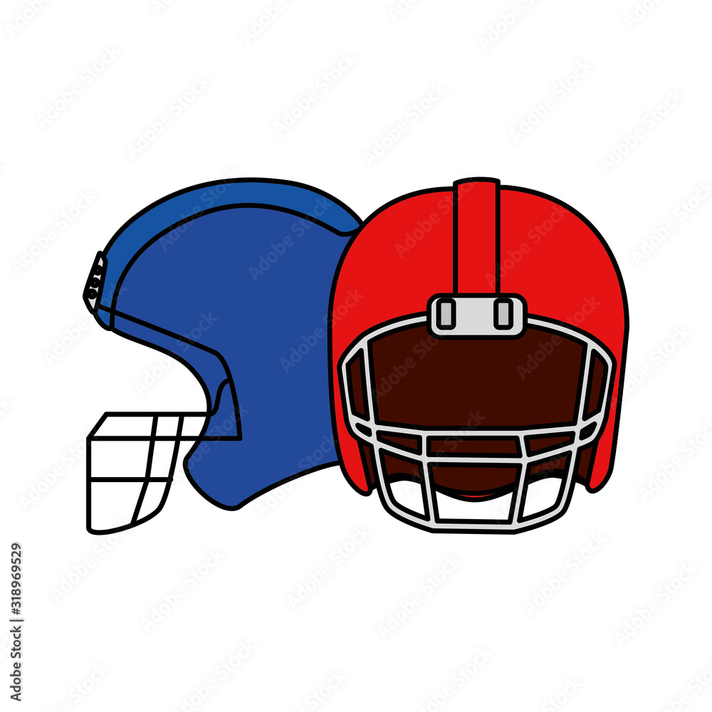 american football helmets isolated icon american football helmets isolated icon