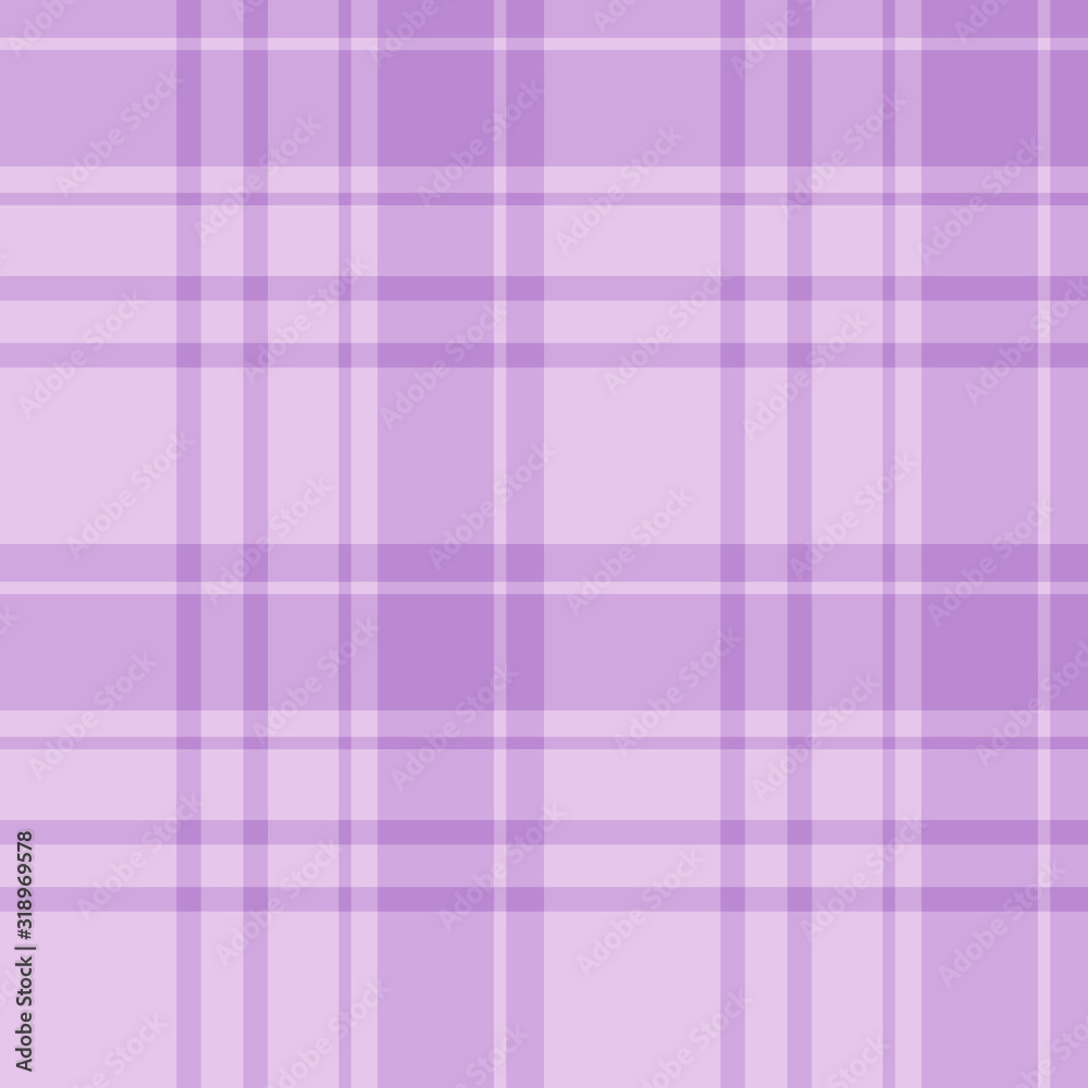 Fototapeta premium Seamless pattern in wonderful cozy violet and purple colors for plaid, fabric, textile, clothes, tablecloth and other things. Vector image.