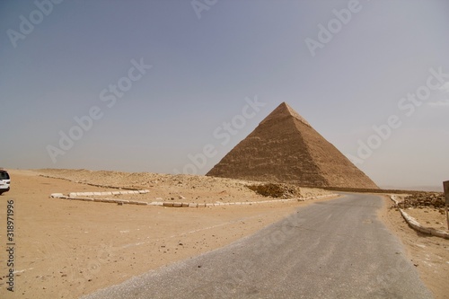 Pyramids at Giza  Egypt