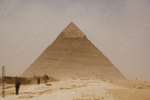 Pyramids at Giza  Egypt