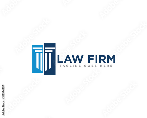 Law Firm Logo Design Vector
