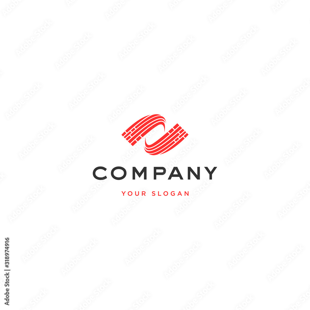 Creative tech logo design icon vector illustration Creative tech logo design icon vector illustration