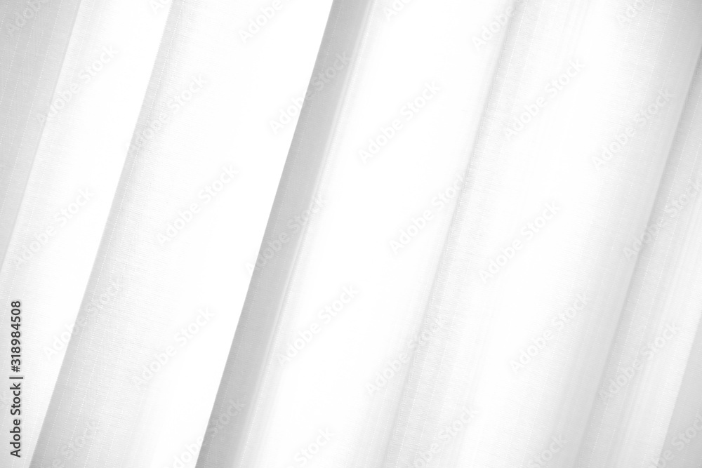 Fototapeta premium White Stage Curtain. Curtain Background. Abstract background. diagonal lines and strips.