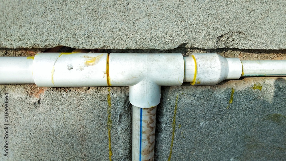 Using tee, reducer, coupling for Connection Of pvc pipe fittings For ...