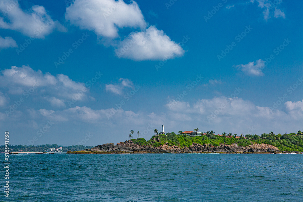Fototapeta premium tropical island in the sea