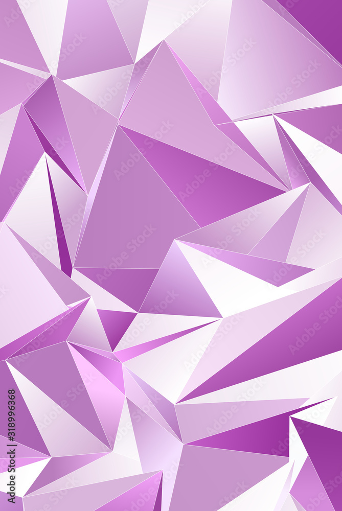 Triangular 3d, modern background Triangular 3d, modern background