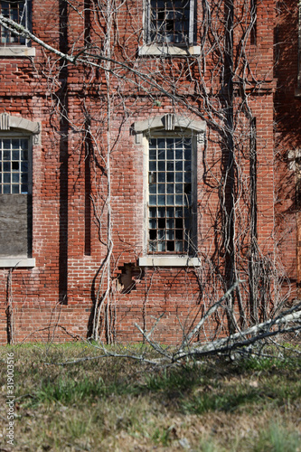 abandonded hospital windows