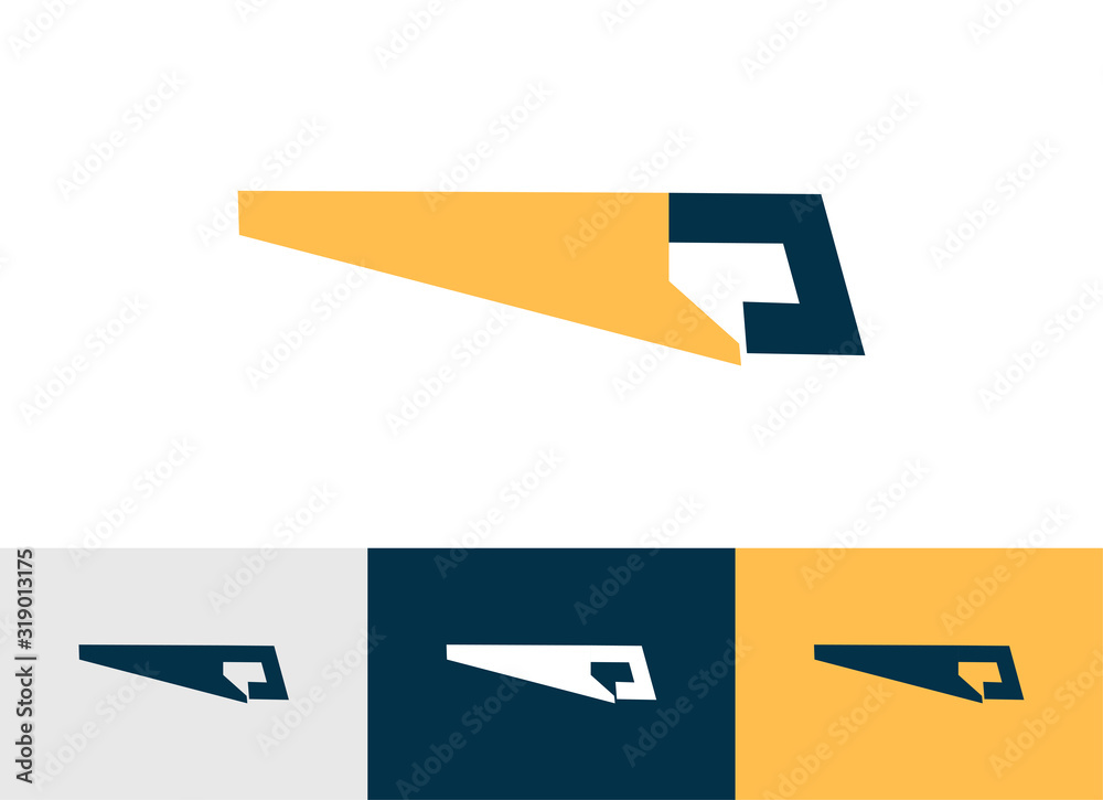 hand saw flat vector icon - ui icon vector hand saw flat vector icon - ui icon vector