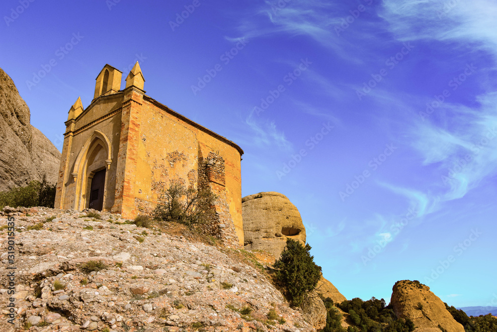 Monastery of Monseratt, mountain Catalonia