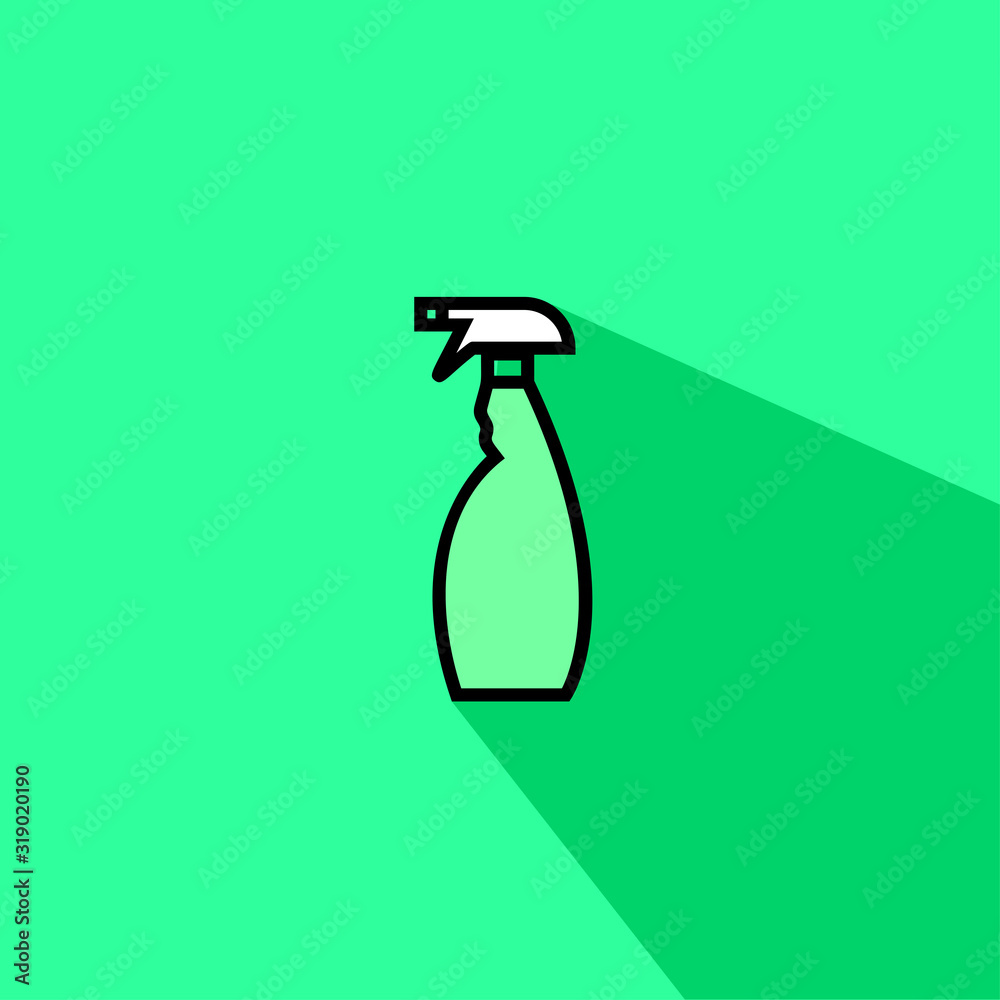 water sprayer liner fill vector icon - ui icon vector water sprayer liner fill vector icon - ui icon vector