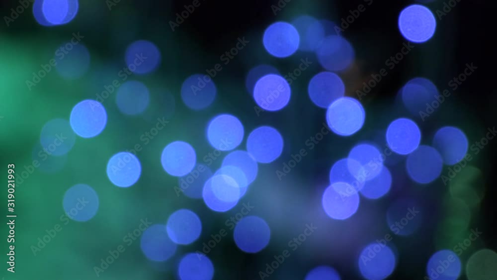 blurred round lens flare on a blue background blurred round lens flare on a blue background