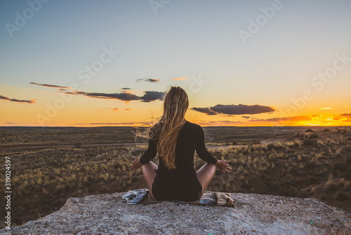 Yoga Sunset
