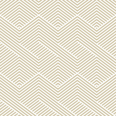 Fototapete Goldene abstrakte geometrische Muster Goldene Streifen auf Weiß minimalistisch  © Olgastocker