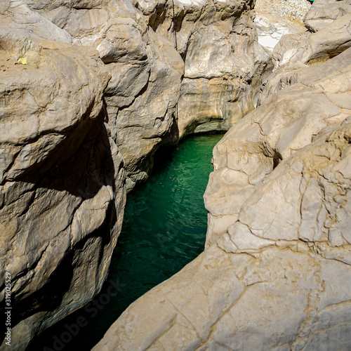 rocks in water