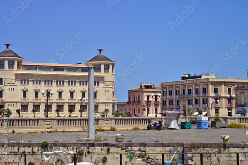 panoramic view of some corners of Sicily. Syracuse