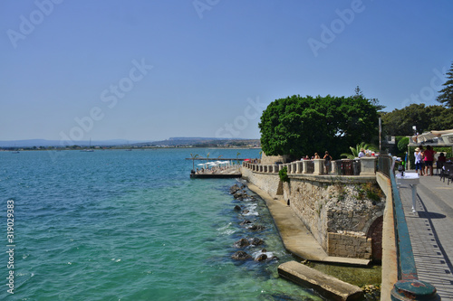 Fototapeta Naklejka Na Ścianę i Meble -  panoramic view of some corners of Sicily. Syracuse