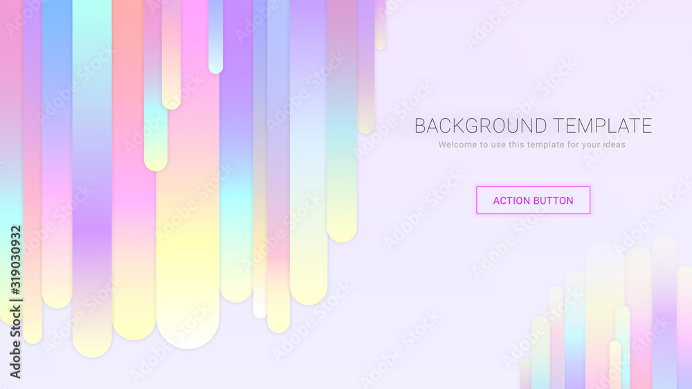 Light background modern template colorful stripes Light background modern template colorful stripes