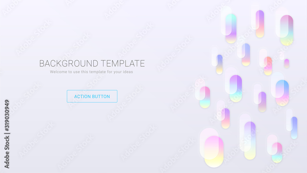 Light business background template colorful spots Light business background template colorful spots
