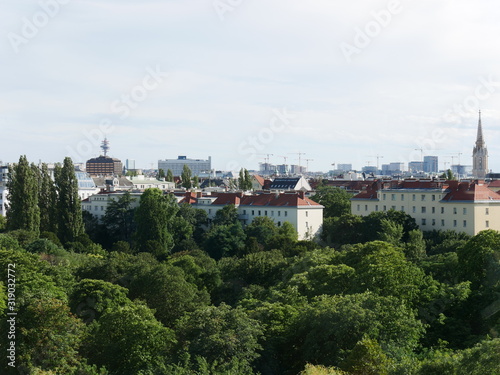 view of the city vienna