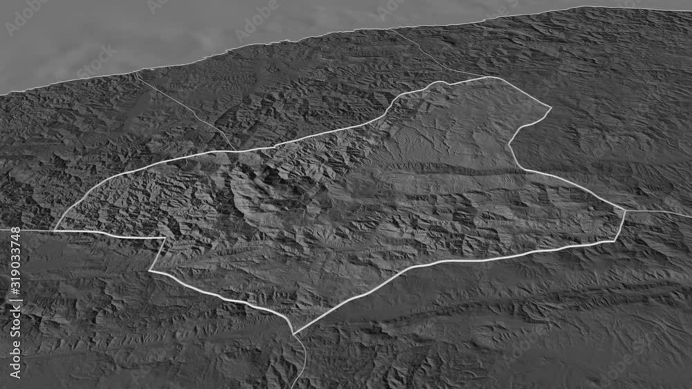 Karabük, province with its capital, zoomed and extruded on the bilevel map of Turkey in the conformal Stereographic projection. Animation 3D Karabük, province with its capital, zoomed and extruded on the bilevel map of Turkey in the conformal Stereographic projection. Animation 3D