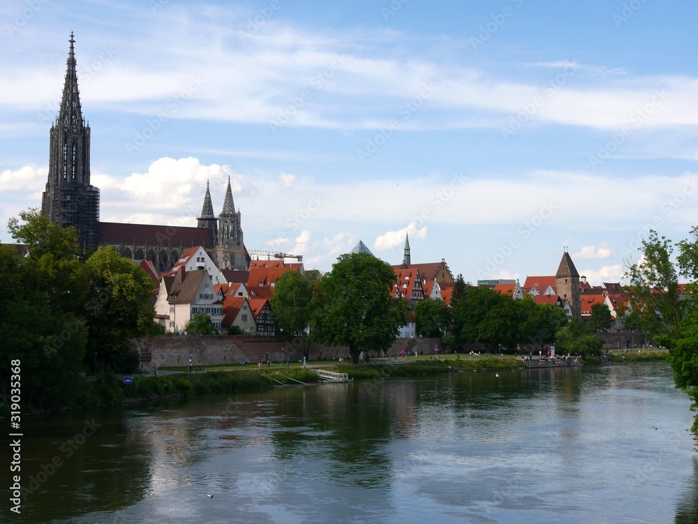 old town in Ulm Germany old town in Ulm Germany