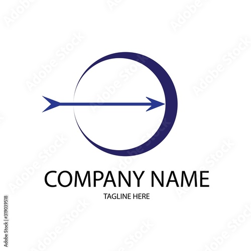 archery logo vector