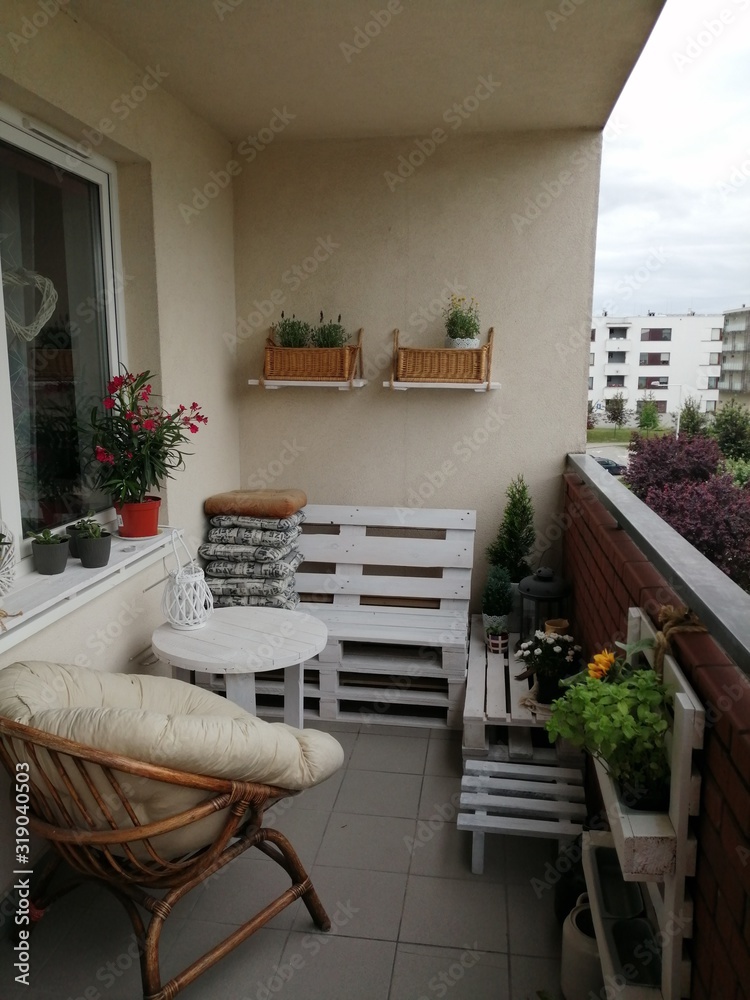 Fototapeta premium balkon