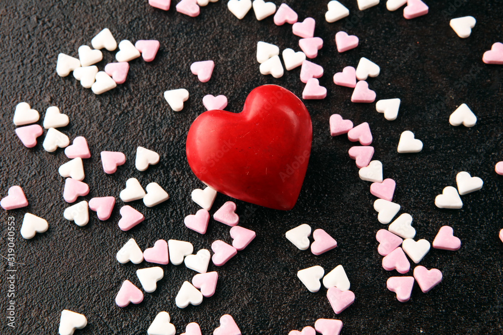 .Valentines Day background with hearts. valentine background .Valentines Day background with hearts. valentine background