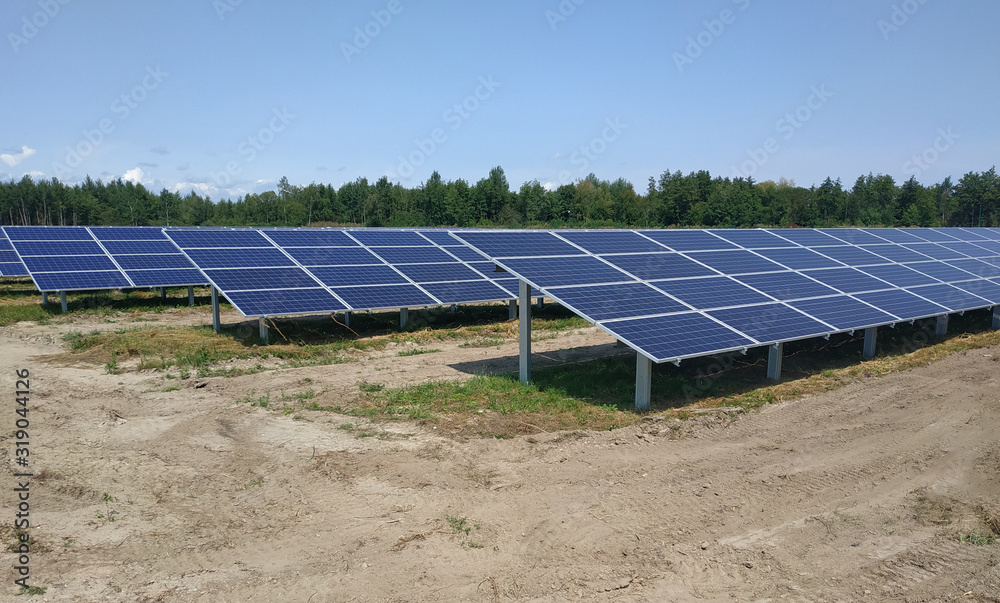 Beautiful Solar Panel Farm Ecology Power Conservation Beautiful Solar Panel Farm Ecology Power Conservation