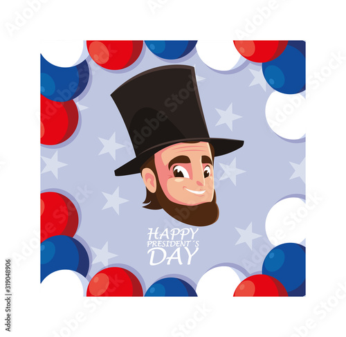 happy president day, president Abraham Lincoln