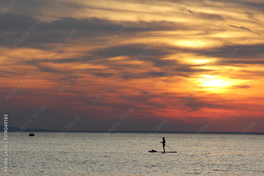 Fototapeta premium The Sunset Clouds