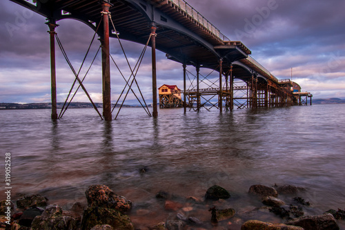 Sunset at The Mumbles Pier,Wales