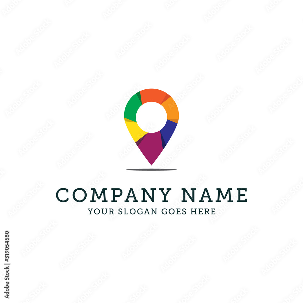 photo spot logo design, Photography logo vector illustration photo spot logo design, Photography logo vector illustration