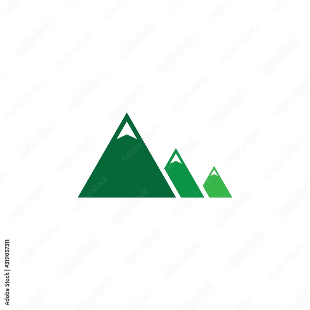 Mountain logo template icon design Mountain logo template icon design