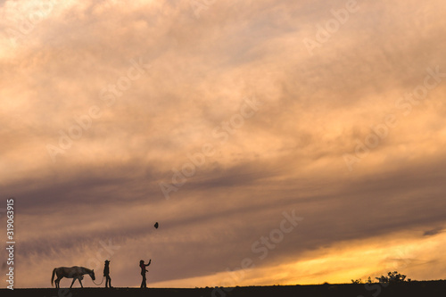 STOCK PHOTO COWGIRLS FARMERS