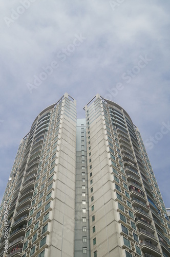 Residential building exterior  shenzhen  China.