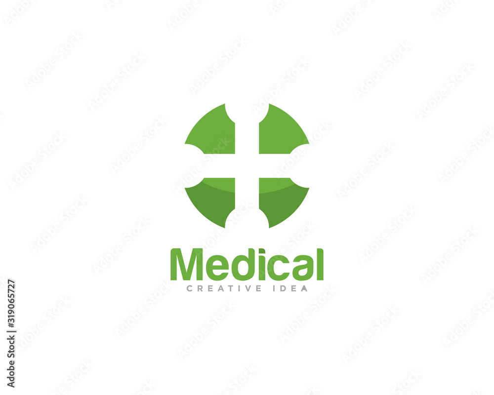 Medical Care Logo Design Vector