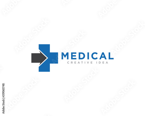 Medical Care Logo Design Vector
