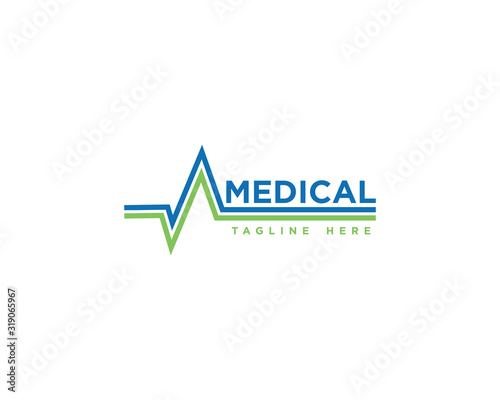 Medical Care Logo Design Vector