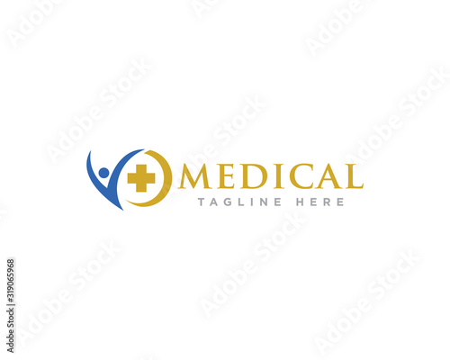 Medical Care Logo Design Vector