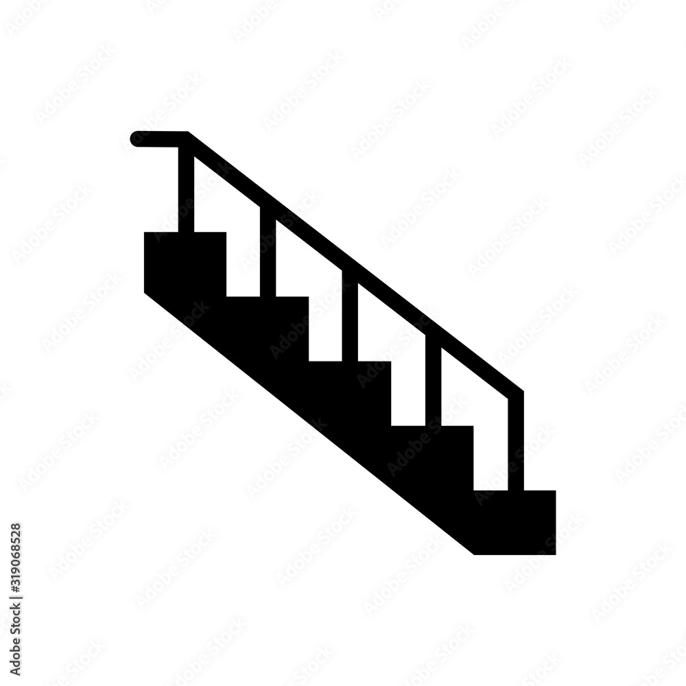 Stairs Symbol Icon Vector Design Illustration EPS 10 Stairs Symbol Icon Vector Design Illustration EPS 10