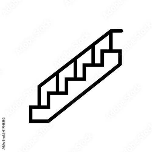 Stairs Symbol Icon Vector Design Illustration EPS 10