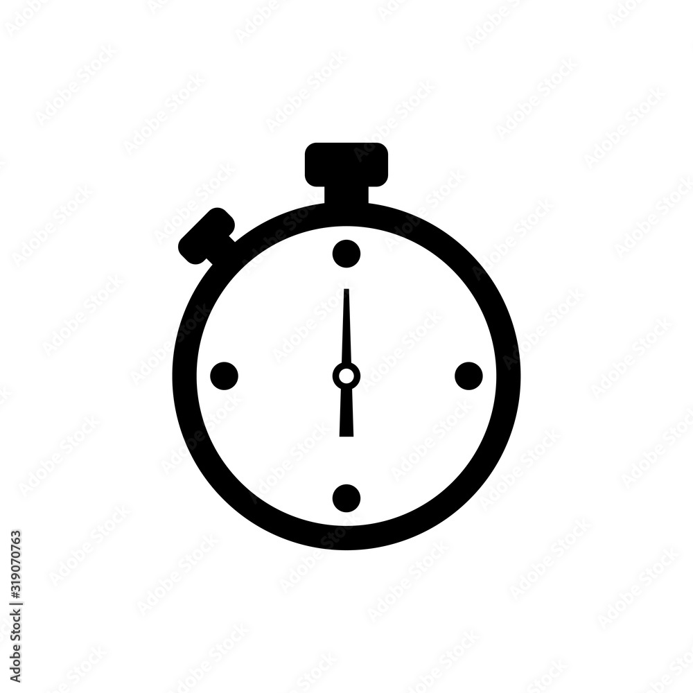 Stopwatch Symbol Icon Vector Design Illustration EPS 10 Stopwatch Symbol Icon Vector Design Illustration EPS 10