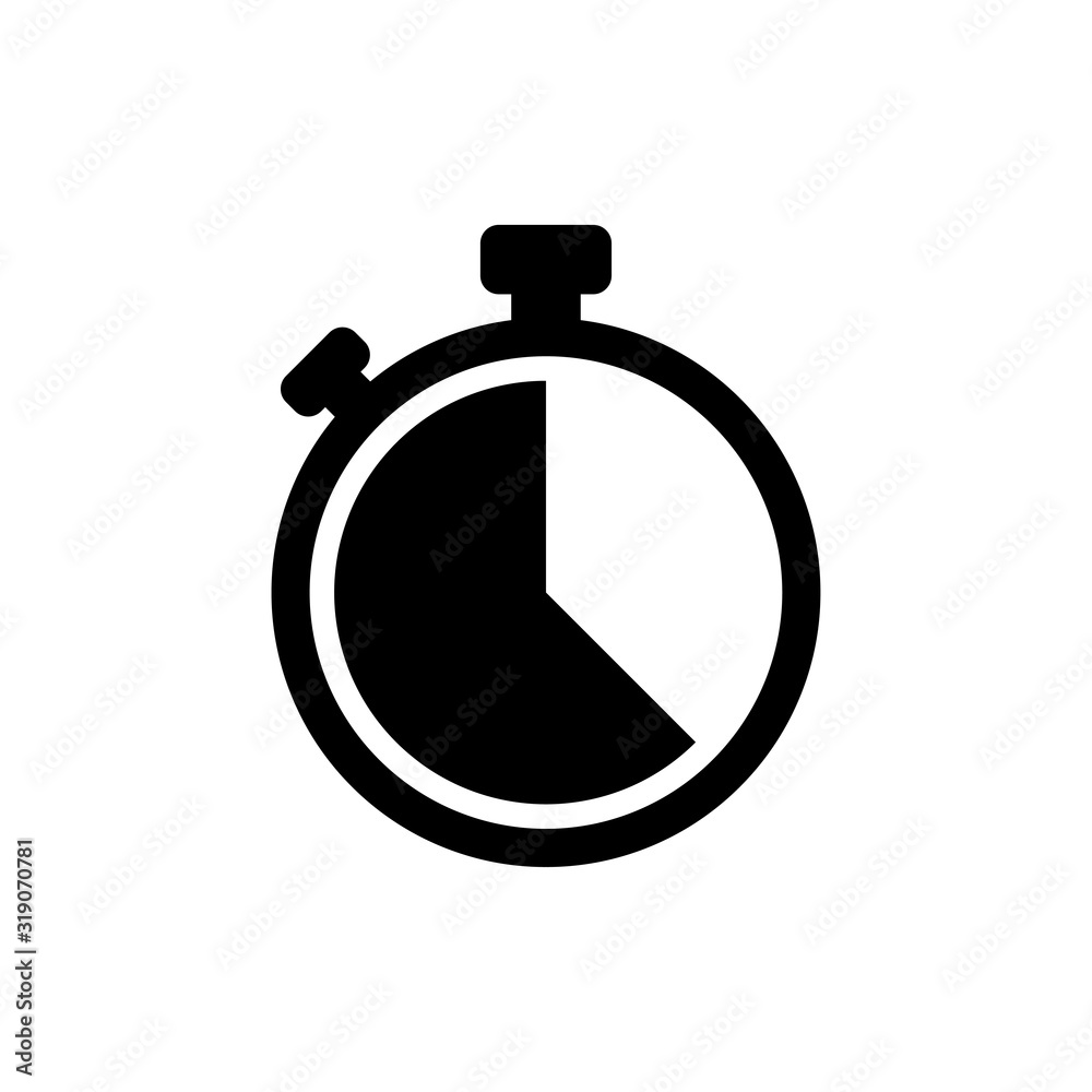Stopwatch Symbol Icon Vector Design Illustration EPS 10 Stopwatch Symbol Icon Vector Design Illustration EPS 10