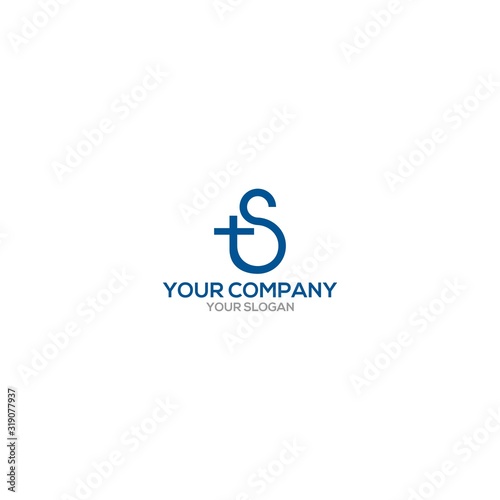 S Church Logo Design Vector