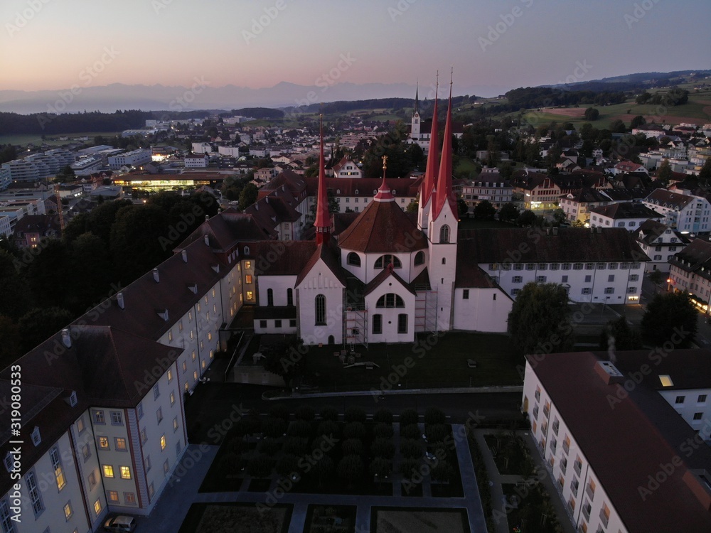 Obraz premium view of the old Town