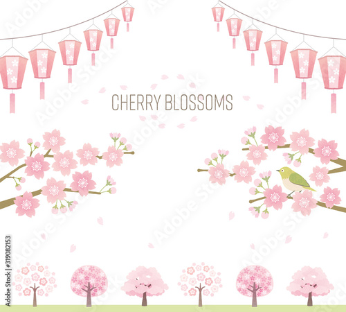 Spring festival illustration